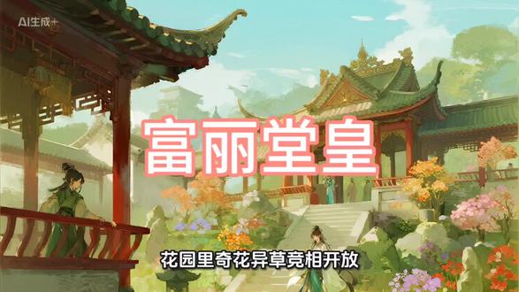 富丽堂皇的成语故事和寓意