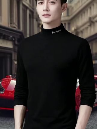 #男士穿搭分享 #潮男穿搭 #男士打底衫 #针织打底衫 #型男穿搭