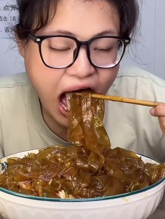 #手工粉条 拍一发五斤