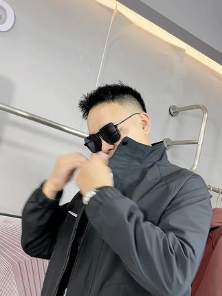 男士立领棉服外套#男士穿搭