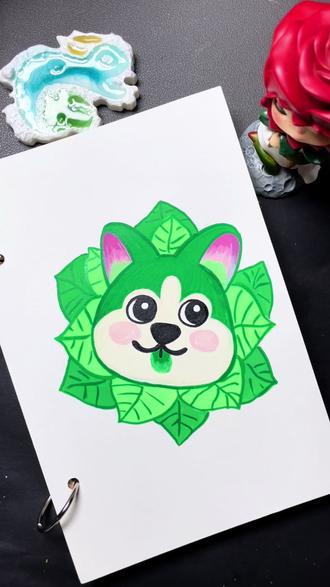 同桌说她画了一个表情包 #一起画简笔画#幼儿园简笔画 #马克笔简笔画 #表情包简笔画 #亲子简笔画