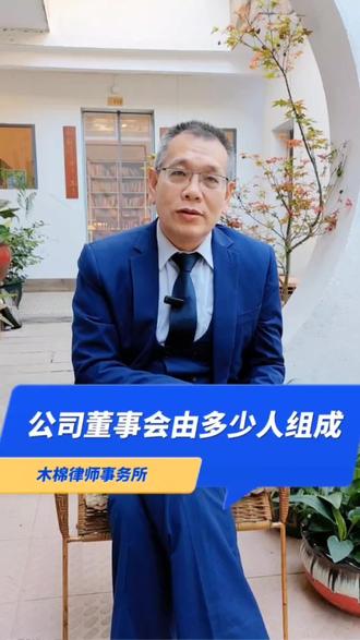 公司董事会由多少人组成#企业法律风险防范 #企业法律咨询