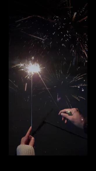 此刻 来年 都幸福!!!#我们俩#情侣烟花视频