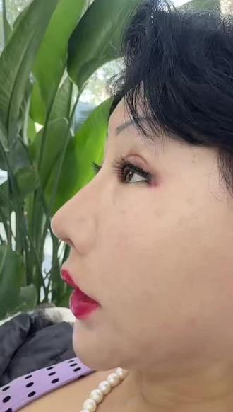 四嫂种植睫毛。@莫兰一人一车一狗(四嫂}