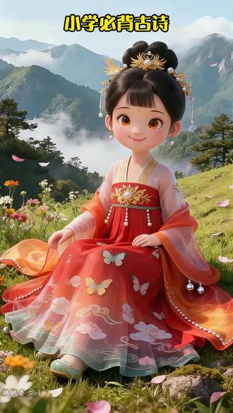 小学必背古诗《独坐敬亭山》 【创作背景】詹锳《李白诗文系年》系此诗于天宝十二载(公元753年),并认为与《登敬亭山南望怀古赠窦主簿》为前后之作。也有人提出不同看法,认为这首诗写于何年,在李白留存的诗稿中并没有注明,而认为这首诗写于天宝十二载只是后人推测所得出的结论。这首诗作于唐肃宗上元二年(761年)的可能性更大。
《独坐敬亭山》是一首山水诗。这首诗表面上描述了诗人独游敬亭山的闲情逸趣,而更深层次的意蕴,是其对于生命历程中旷世孤独感的抒发。他抒写自己的孤独和怀才不遇,也更进一步展现了自己的坚定信念,意图在大自然中寻找安慰与寄托。全诗以奇特的想象力和巧妙构思,赋予山水景物以生命,将敬亭山拟人化,十分生动鲜活,充满了深刻的内涵和独特的艺术魅力。
#小学必背古诗 #独坐敬亭山 #李白 #国学启蒙 #每天学习一首诗