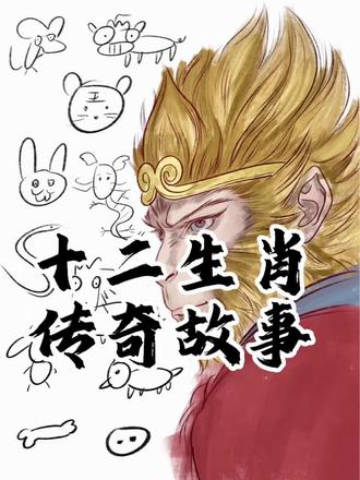 #绘画使我快乐 #创作者中心 #创作灵感 #十二生肖偏心 #十二生肖绘画 不偏心嗷,都不偏心!