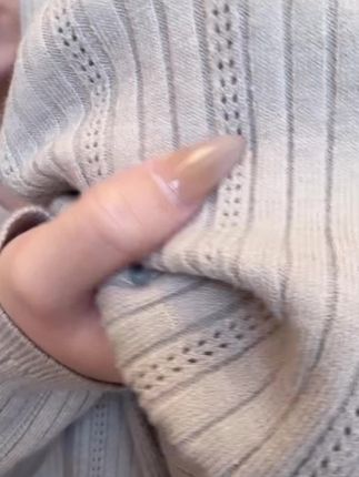 韩系氛围感穿搭V领长袖针织衫开衫女早秋季百搭内搭打底衫上衣#针织开衫