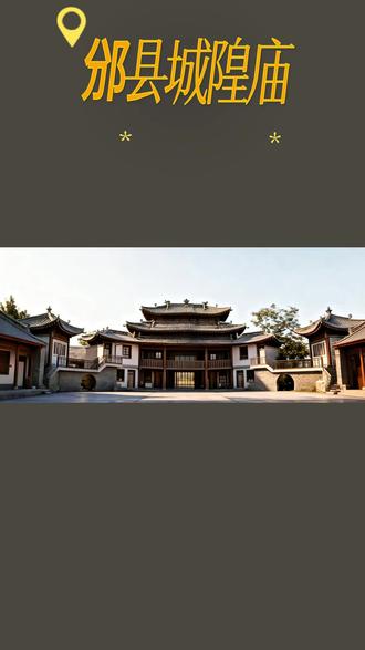1960年的邠县城隍庙 #彬州市城隍庙
