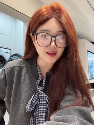 秋季新款大码时尚复古格子衫韩系气质显瘦外套上衣两件套#大码 #韩系 #显瘦 #外套 #两件套