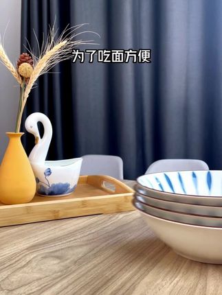 孟垣陶瓷釉下彩碗盘,颜值高超适合家用! #釉下彩餐具 #陶瓷碗碟 #家用碗盘 #孟垣碗盘 #高颜值碗碟