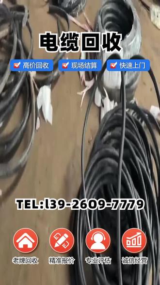 惠州惠阳区报废电缆回收电缆回收助力资源循环利用,将废弃电缆转化为再生原料,减少资源浪费。选择专业电缆回收,不仅为您解决闲置资源处理难题,更助力环保事业发展,欢迎随时联系咨询。 #惠州惠阳区报废电缆回收 #二手电缆回收 #低压电缆回收 #佛山禅城区旧电缆回收 #茂名电白区电缆回收