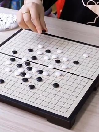 磁性围棋五子棋 #让孩子远离手机 #亲子游戏陪伴 #动手动脑 #休闲娱乐来一下 #提升专注力