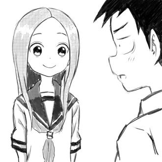 在车上画下高木看看,好抖#动漫动画