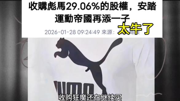 安踏不良心?安踏的举世收购,彪马又涨价吗?#安踏#商业思维#青年创作者成长计划#抖音知识年终大赏#抖音精选 苏雨