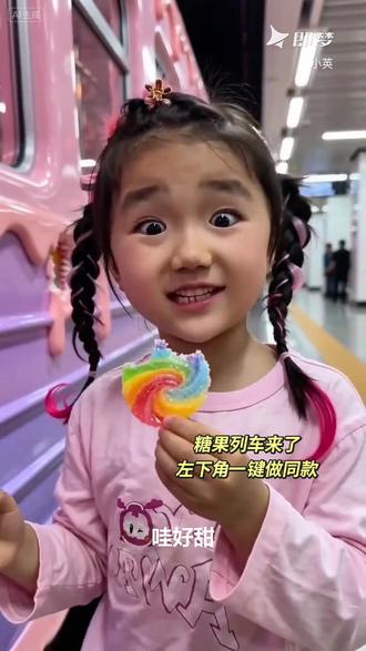 糖果列车来了……#即梦AI #AI分身戏精大赛 #我的AI分身杀疯了 #即梦seedance2