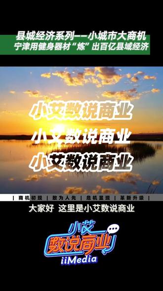 小城市大商机:宁津用健身器材 “炼” 出百亿县域经济 #财经 #零距离读懂财经 #县城经济 #经济 #宁津