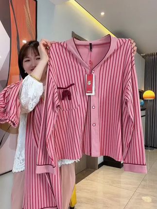 #睡衣家居服#面料柔软舒适 #带胸垫睡衣#睡衣套装 #家居服套装
