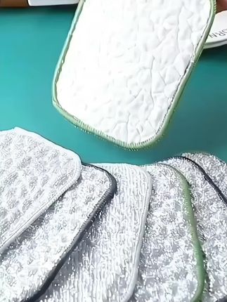 厨房双面抹布#厨房好帮手 #不份锅具`#不伤手 #好用又方便