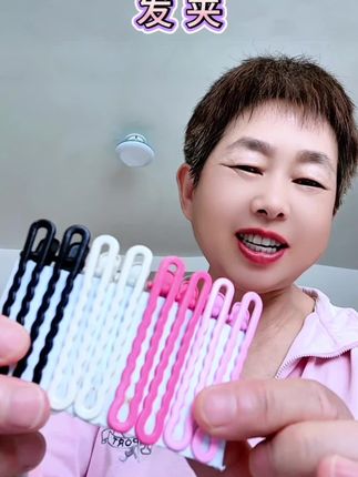 #发夹#好物推荐🔥 #女生必备 #整理碎发 #头饰发饰