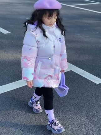 女童冬季加绒加厚棉衣#生女儿就要这样穿 #高品质童装 #儿童棉衣#女孩棉服 #加厚加绒