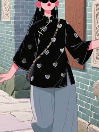 #强烈推荐#国风古韵 #完美身材 #美出新高度 #时尚洋气