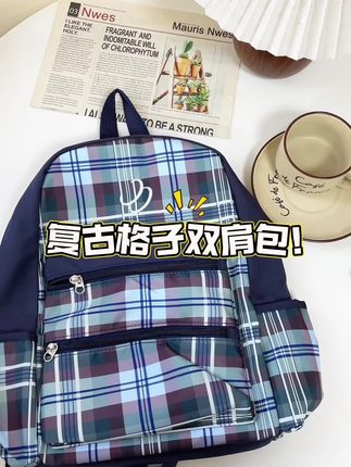 #学生党必备 #好物分享 #格子控 #分享 #双肩包