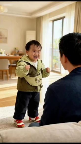 #抖音玩法合伙人计划 #宝宝👶 #幼儿园小朋友 #抖音萌娃 #萌娃系列 弟弟的AI替身真的绝了