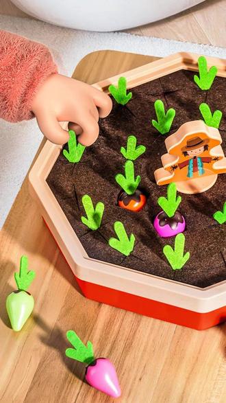 给娃上高难度,拔萝卜不仅需要手指捏的准还要手部有力量,锻炼小手精细动作和灵活性 #锻炼宝宝手眼协调能力# 早教益智玩具 #亲子互动# 宝宝玩具 #益智玩具 #给娃上高难度拔萝卜不仅需