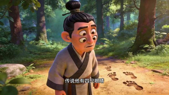 字圣仓颉 #热点 @抖音小助手 #中国历史人物 #潮汕学院AIGC #AI科普