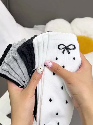 早秋的第一双#波点袜 #袜子控 #便宜又好穿 #百搭袜子