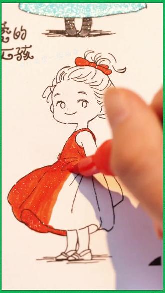 珠光马克笔 加粗珠光闪粉画画用马克笔可用于涂改修正国庆节的手抄报简笔画#画画工具 #手抄报 #马克笔 #简笔画 #珠光闪粉