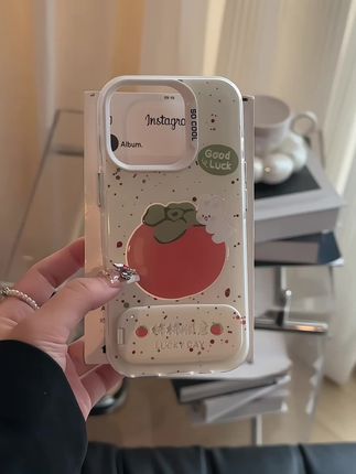 柿柿顺意小兔叽创意支架磨砂彩银防摔 #手机壳 #个性手机壳 #这个手机壳真的长在我心巴上了