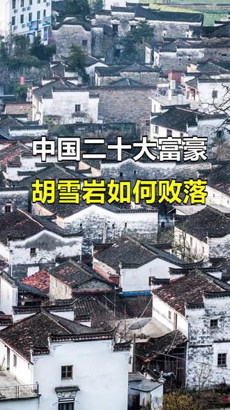 中国二十大富豪胡雪岩如何败落 #胡雪岩 #胡庆余堂 #杭州 #商战风云 #梦游寻景