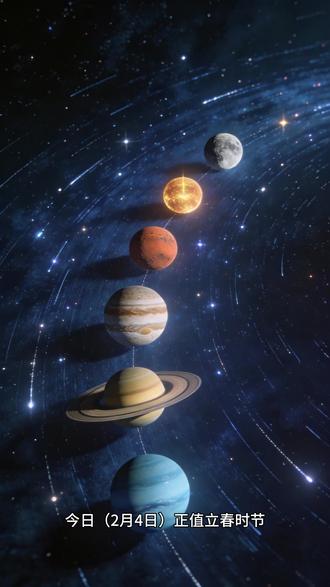 2026年2月观星大法出炉啦 从六星连珠到太阳风暴 这个2月你准备好了吗#宇宙 #太阳 #日食 #极光 2月28日的六星连珠——水星、金星、火星、木星、土星、天王星将在日落后的西方天空排成优美弧线