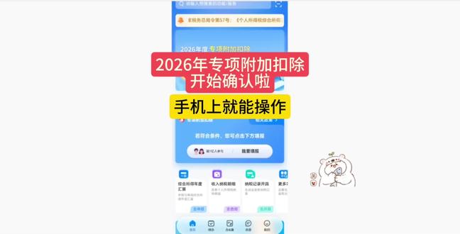 2026年专项附加扣除开始确认啦!手机上就能操作!#专项附加扣除#个税#个人所得税#会计干货#报税