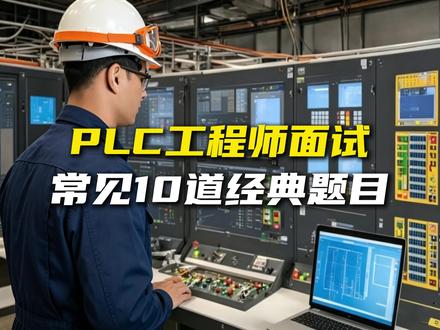 PLC工程师面试常见10道经典题目,你能答下来几个?#自动化 #plc #电气工程师 #电气自动化