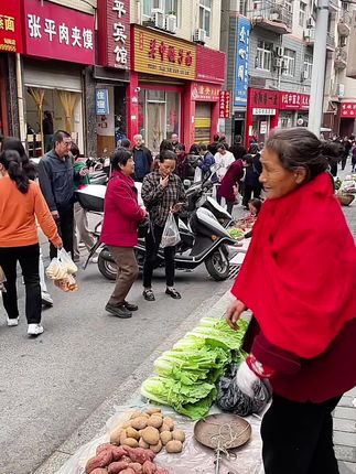 #城市一角 #集市摆摊