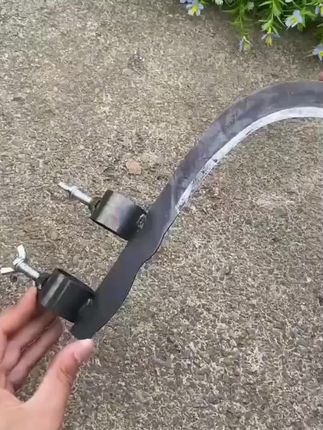 高空修枝镰刀,有了它修割树枝 很锋利,#农用工具