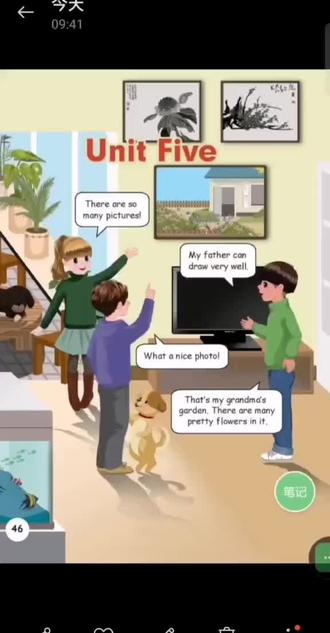 五年级上册英语第46∽47页