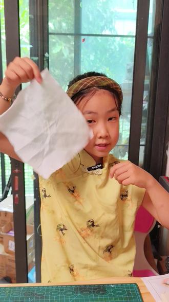 水彩笔+洗脸巾+牛奶=烟花绽放