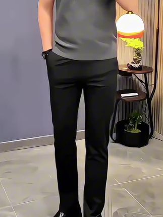 #男士休闲裤 #男士小脚裤 #男生穿搭 #商务休闲裤男 #显瘦穿搭