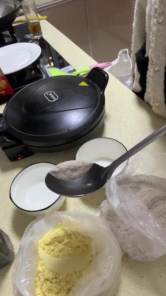 不用出门3分钟就能搞定的营养早餐 #杂粮煎饼 #营养早餐