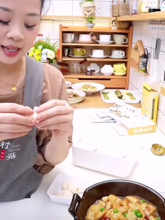 GONGSAO/龚嫂云朵豆腐木棉豆腐关东煮火锅烧烤干锅红烧食材纯素食#豆腐 #云朵豆腐 #火锅食材 #豆泡 #素食