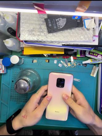 红米10XPro换电池教程分享#手机维修教程