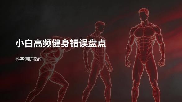 健身先健脑---小白高频健身错误盘点 基础训练的认知,针对零基础小白#健身#零基础教学