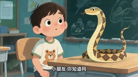 响尾蛇的尾巴为什么会发出响声#十万个为什么