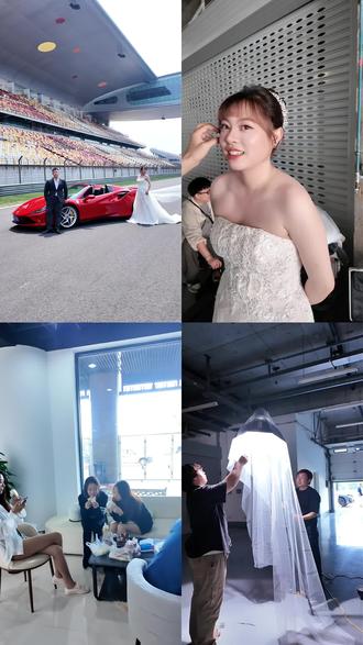 开着法拉利,F1赛道拍婚纱
新郎说这辈子值了
#婚纱 #原创视频 #婚纱摄影 #第一视角
#婚礼