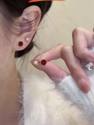 #女士耳钉 #耳钉 #耳钉推荐