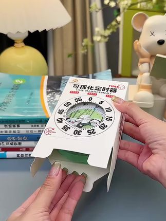#上热门90000亿流量话题 视频同款橱窗里很方便适用的可视化计时器闹钟。