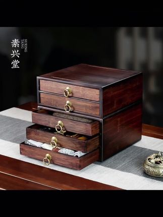 素兴堂普洱茶盒茶叶罐茶刀茶具茶针茶锥茶饼竹制分#茶盘